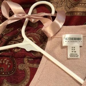 Baby Pink 3/4 Sleeve Maternity Top